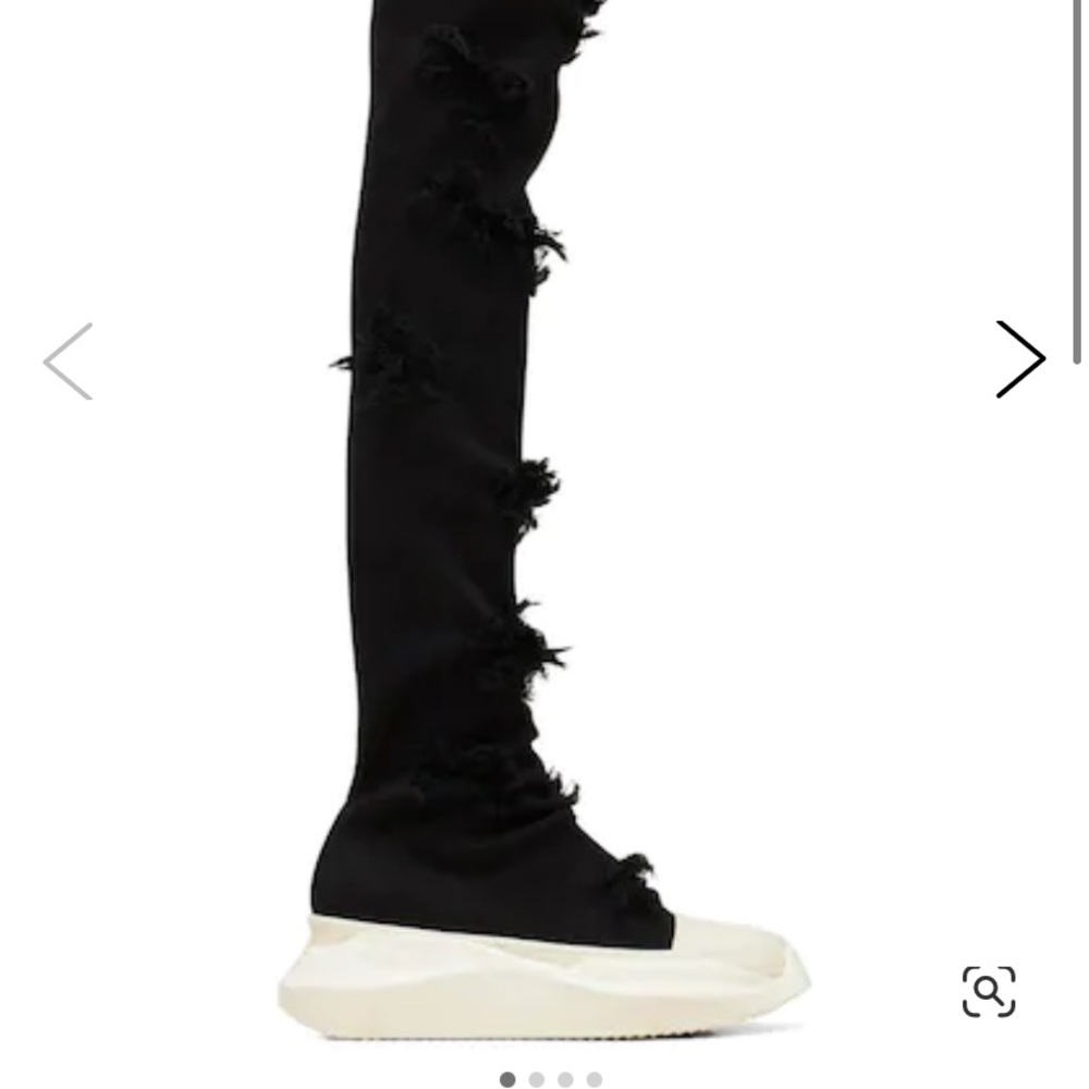 Rick Owens Distressed Denim